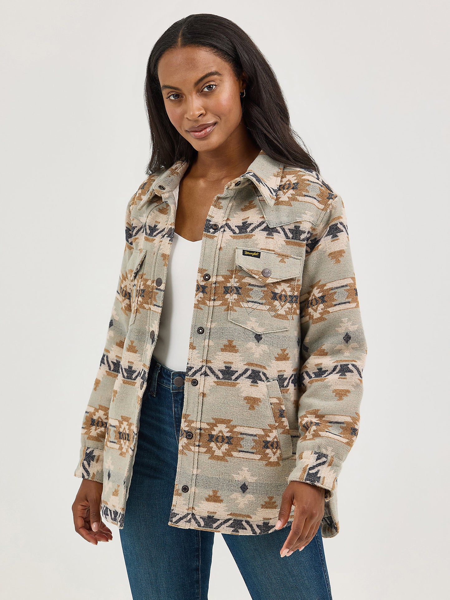 Wrangler Aztec Women's Shacket