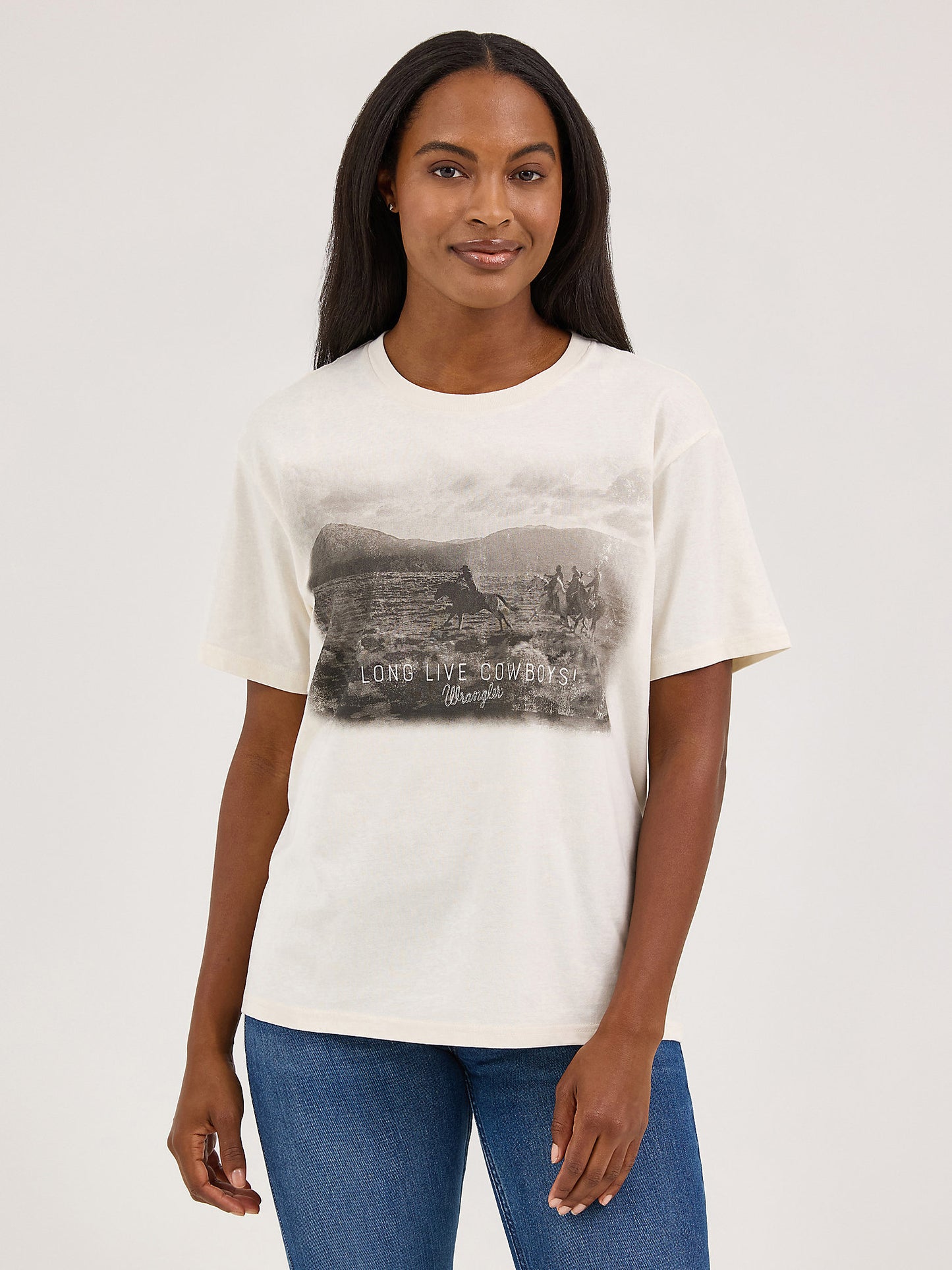 Wrangler Long Live Girlfriend Tee