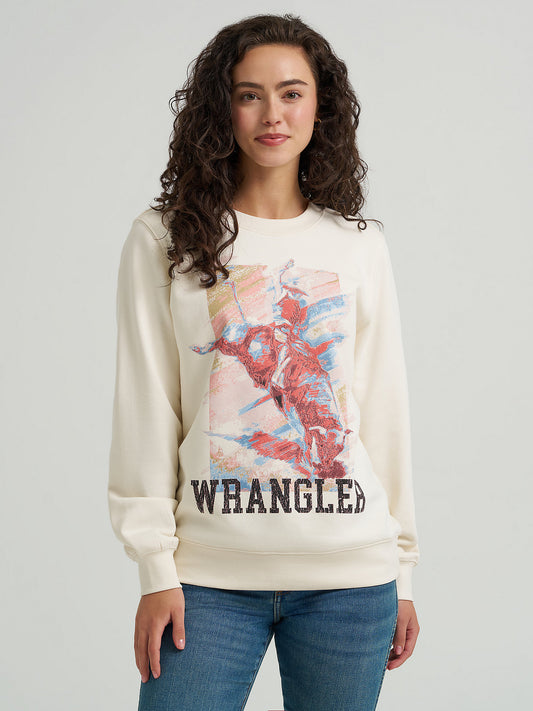 Wrangler Bull Rider Women's Sweatshirt