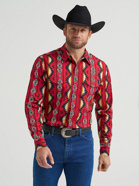 Wrangler Checotah Fireside Men's Snap Up