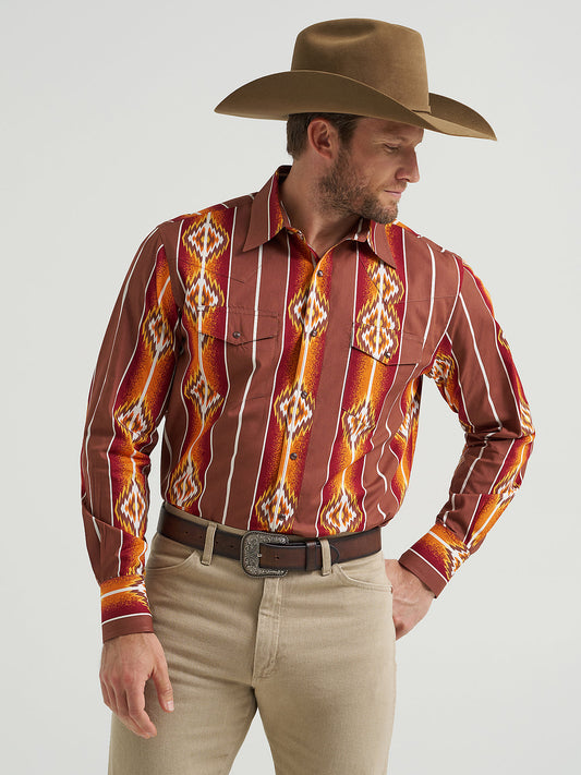 Wrangler Checotah Autumn Men's Snap Up