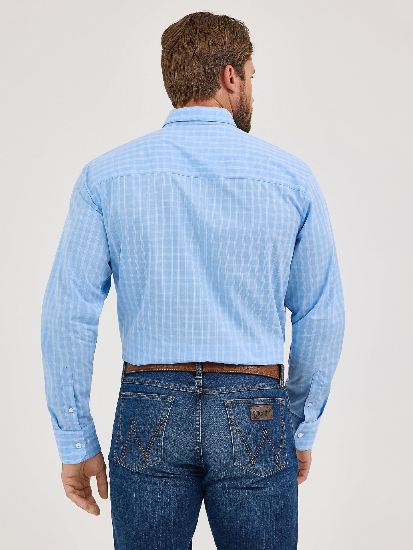 Wrangler Cody Johnson Button Up COJO Blue