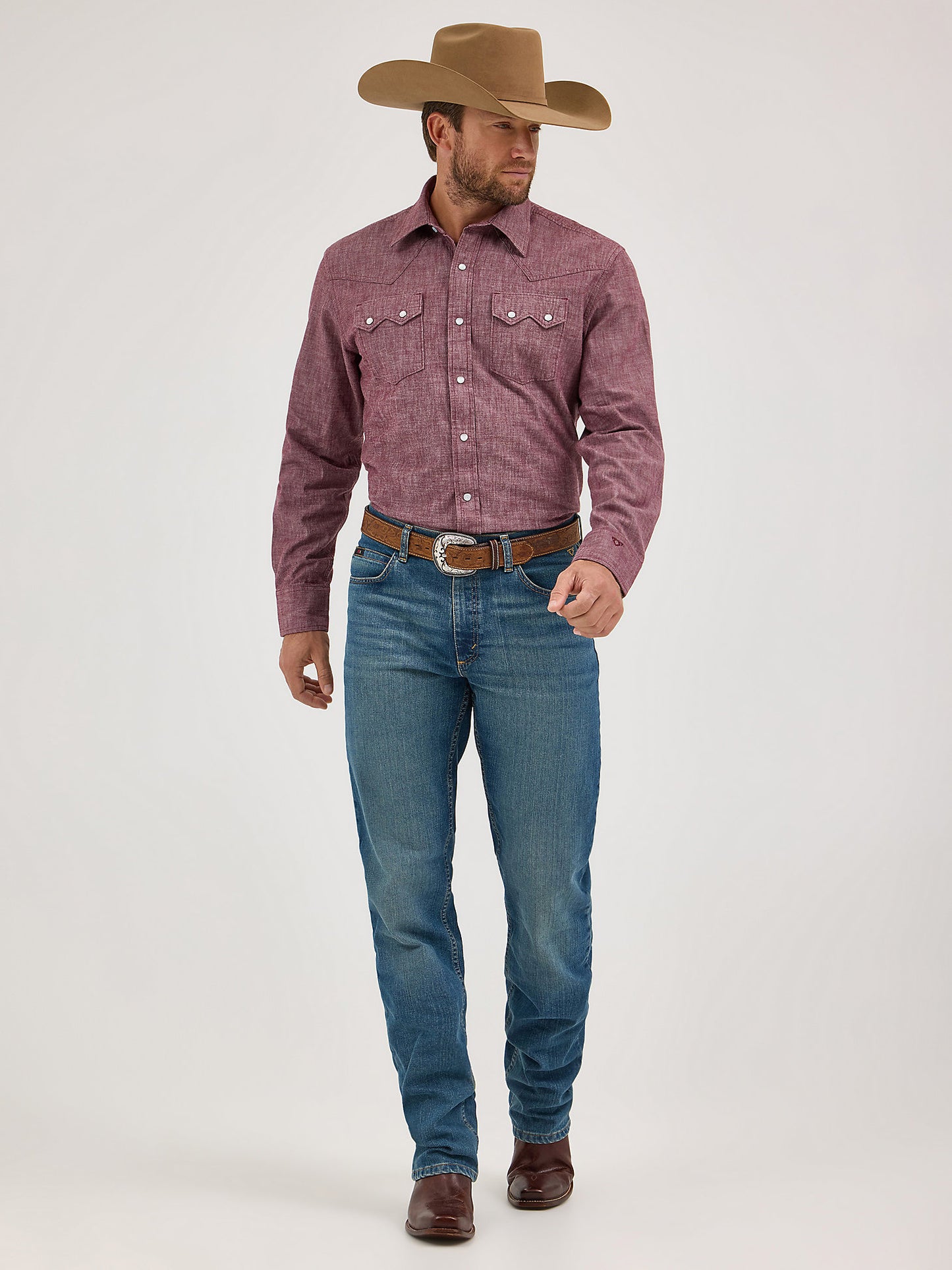 Wrangler Cody Johnson Snap Up Red