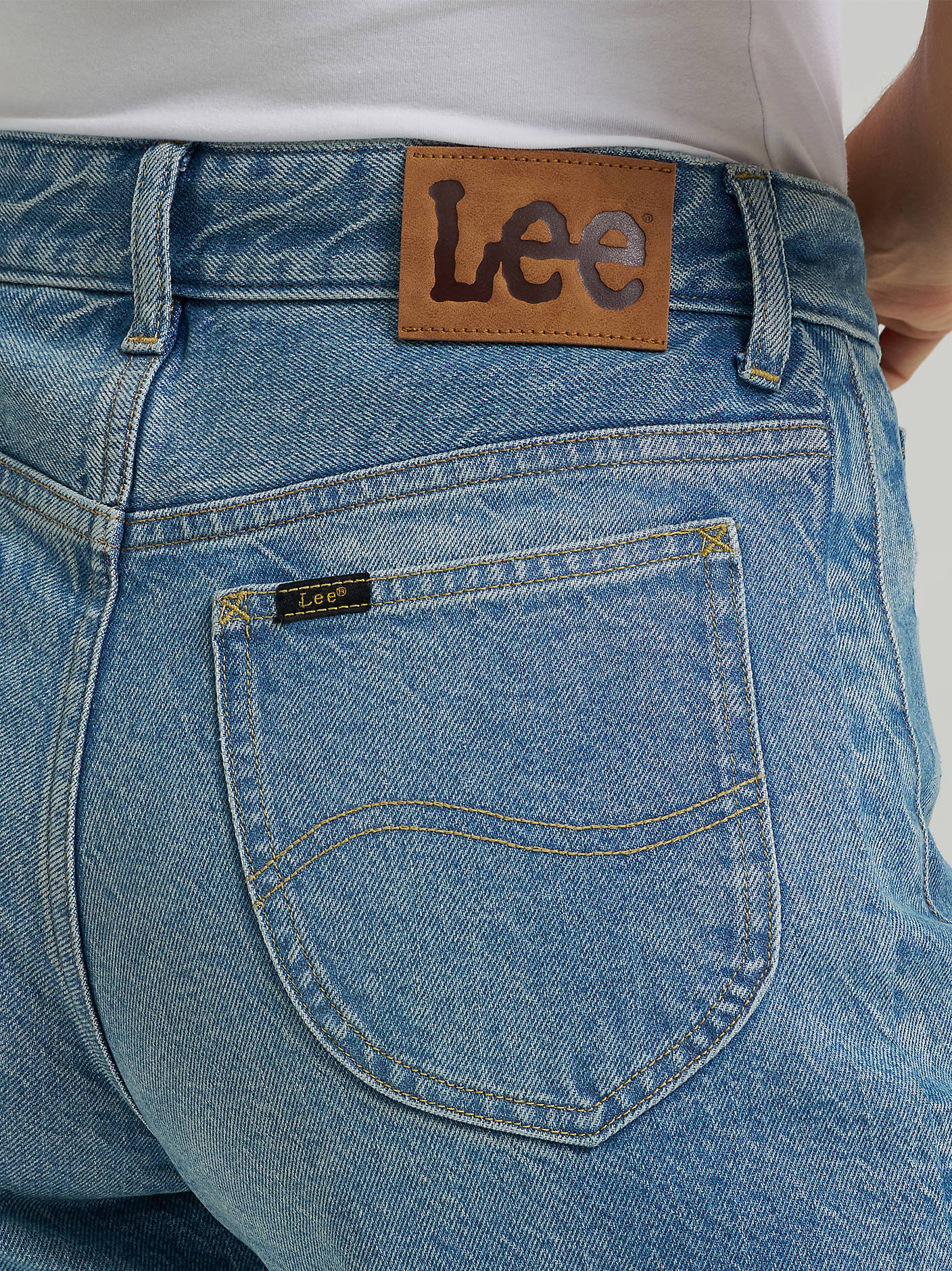 Lee Barrel Rider Wide Leg Cropped