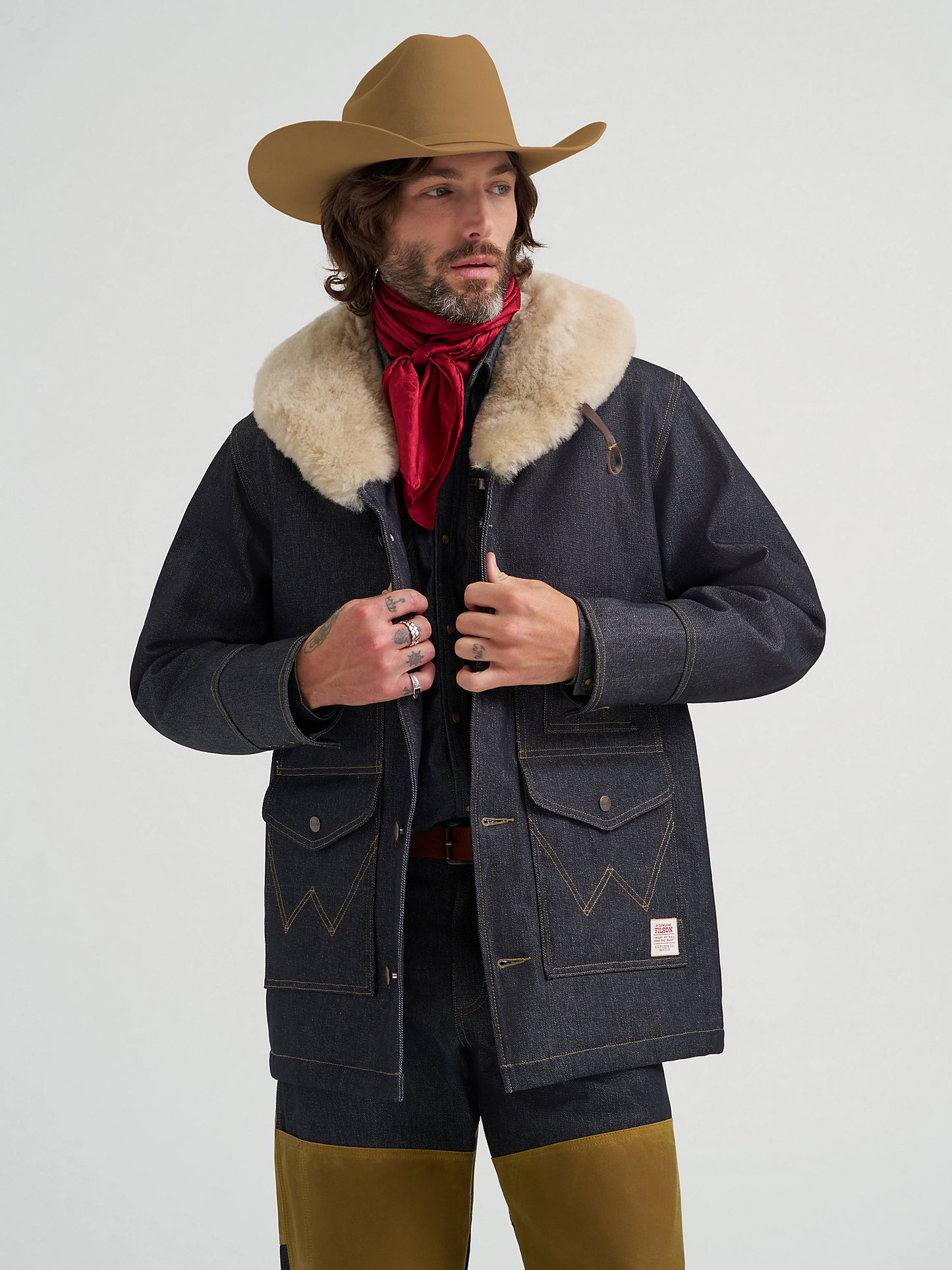 Wrangler Filson Packer Jacket Indigo