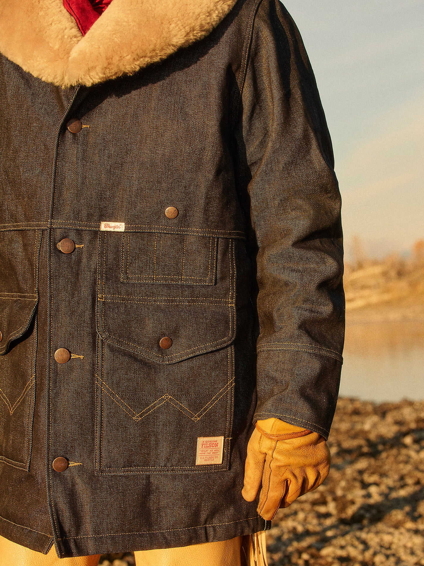 Wrangler Filson Packer Jacket Indigo