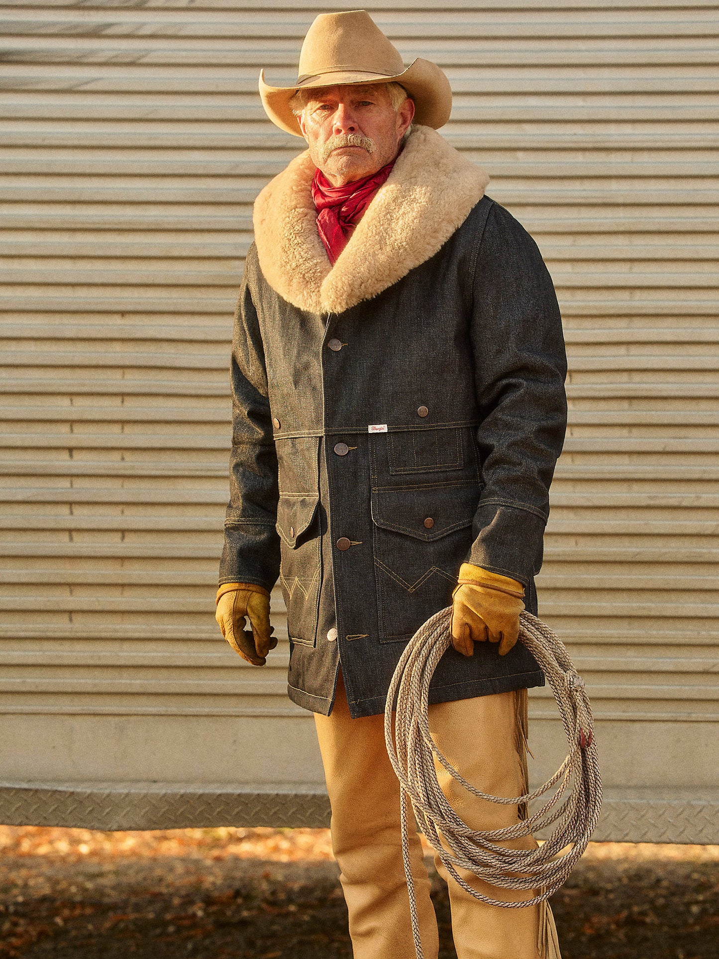 Wrangler Filson Packer Jacket Indigo