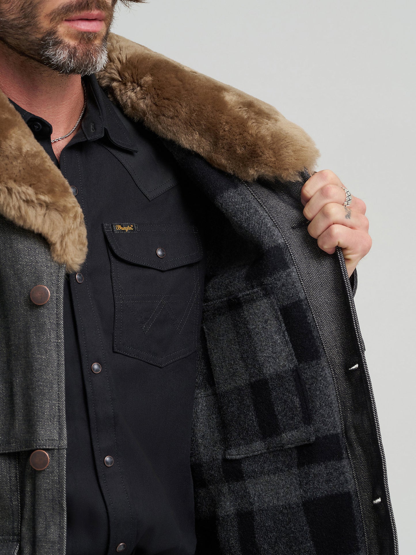 Wrangler Filson Packer Jacket Black