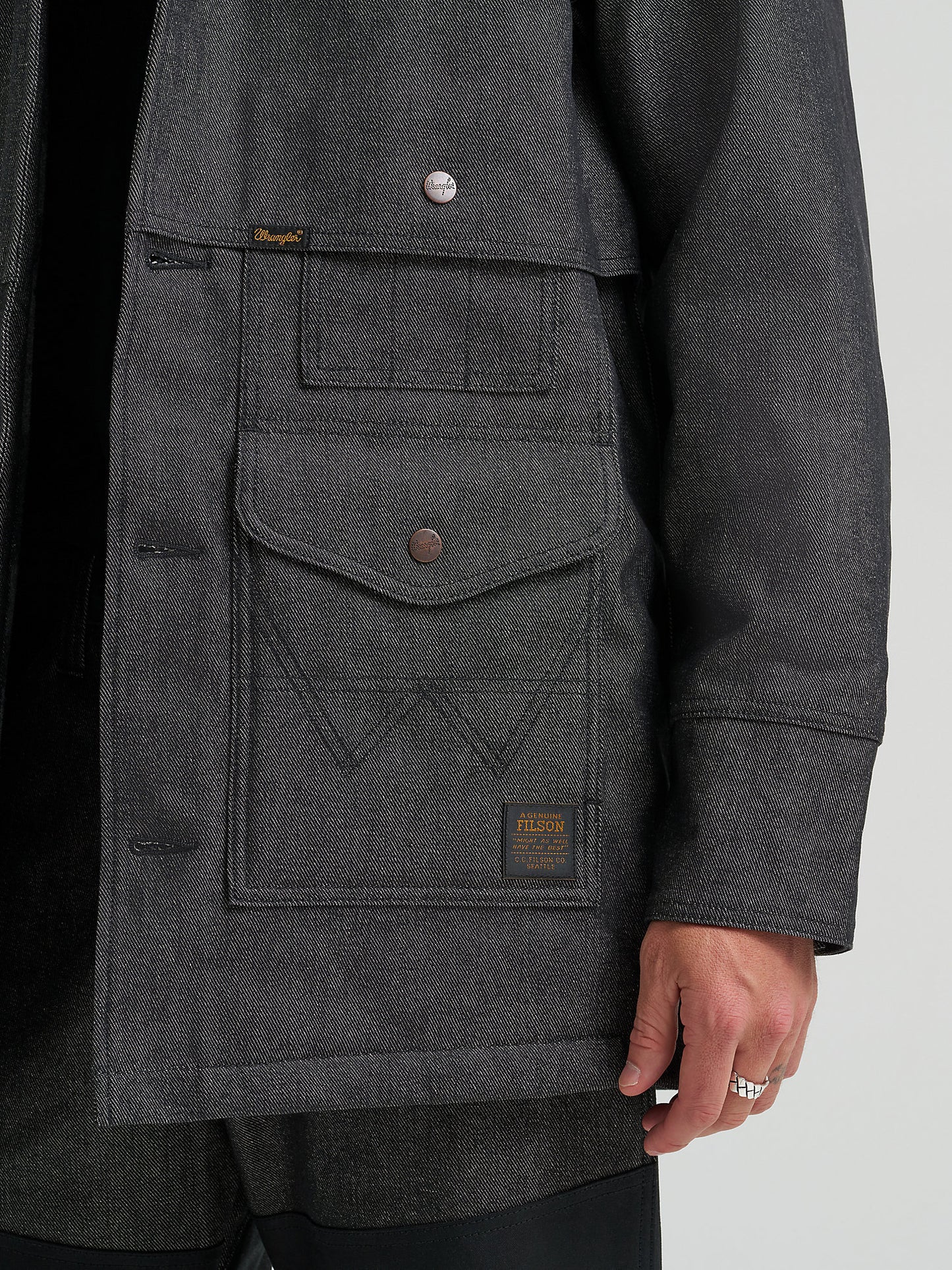 Wrangler Filson Packer Jacket Black