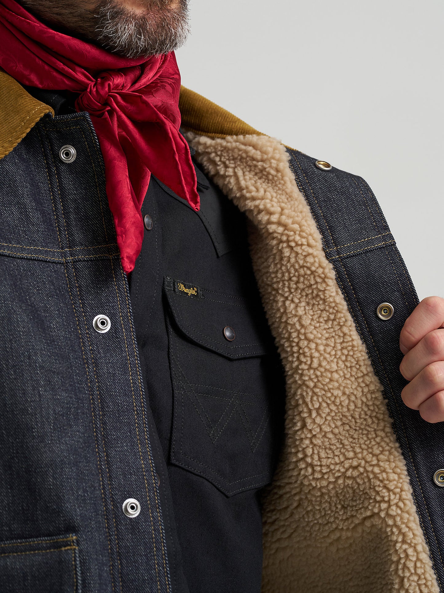 Wrangler Filson Two Tone Denim Work Jacket