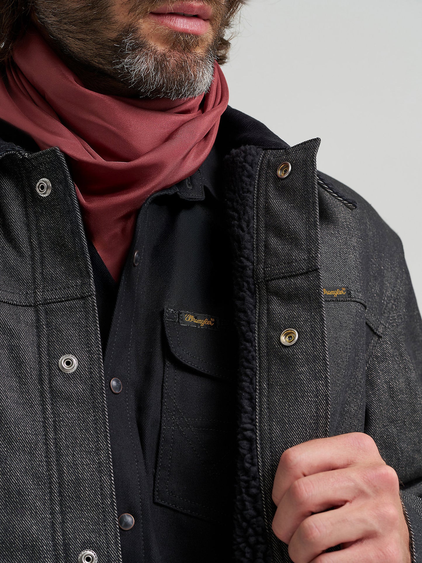 Wrangler Filson Black Denim Work Jacket