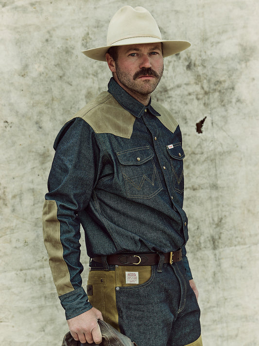 Wranlger Filson Adventure Shirt Indigo