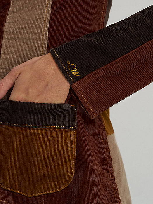 Wrangler Lainey Wilson Corduroy Patchwork Blazer