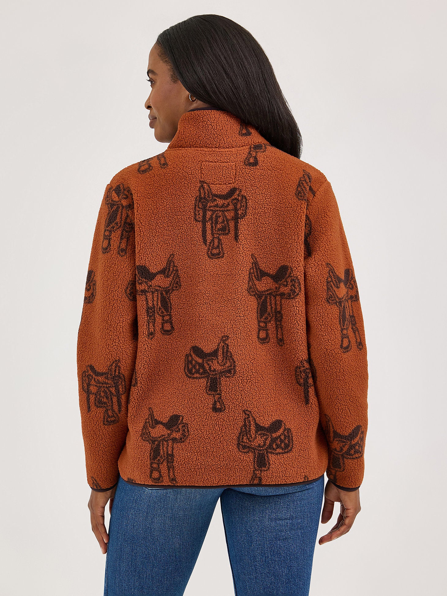 Wrangler Saddle Up Sherpa Pullover – Wiseman's Western