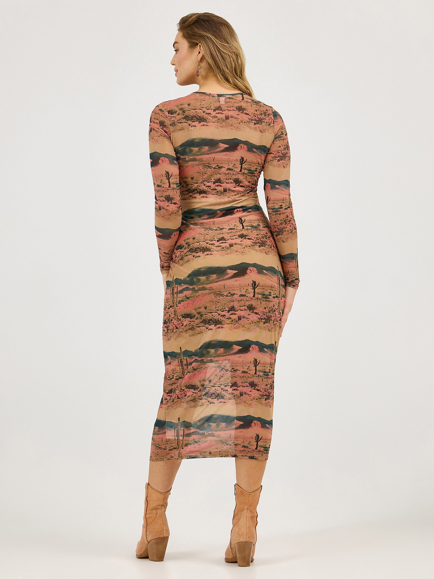 desert rose maxi dress KissProm