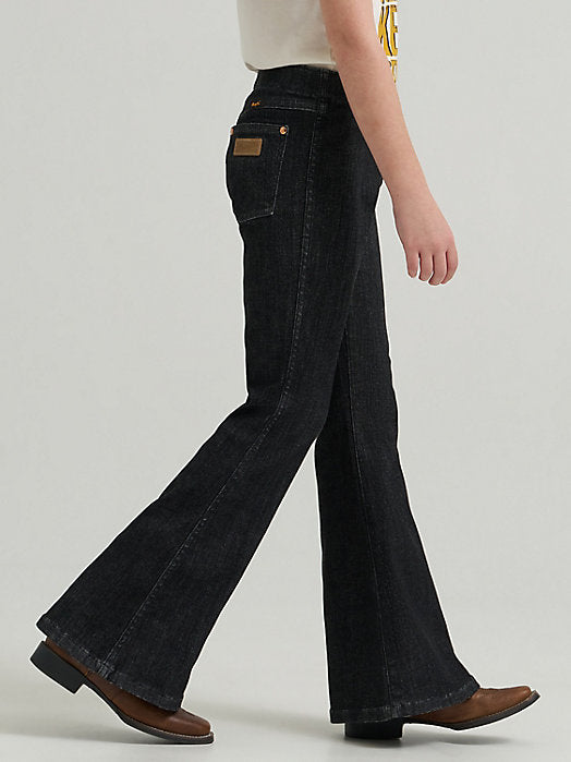Wrangler Lainey Wilson Girl's Black Pull On Bell