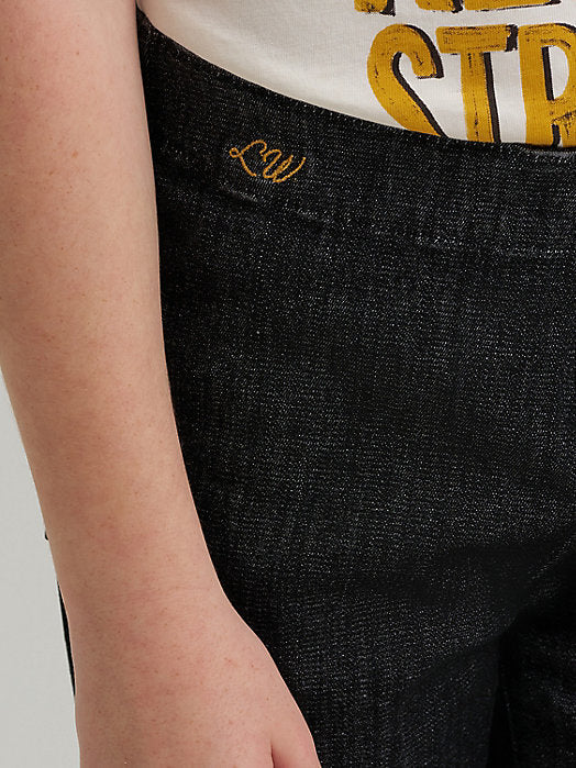 Wrangler Lainey Wilson Girl's Black Pull On Bell