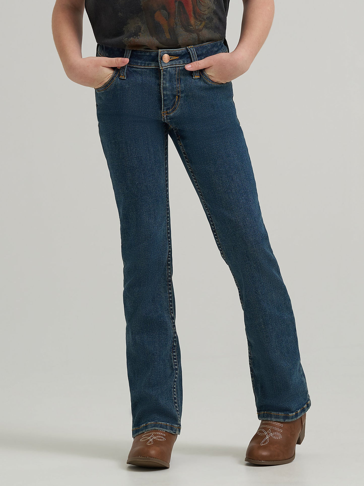 Wrangler Lainey Wilson Girl's Boot Hugger Boho