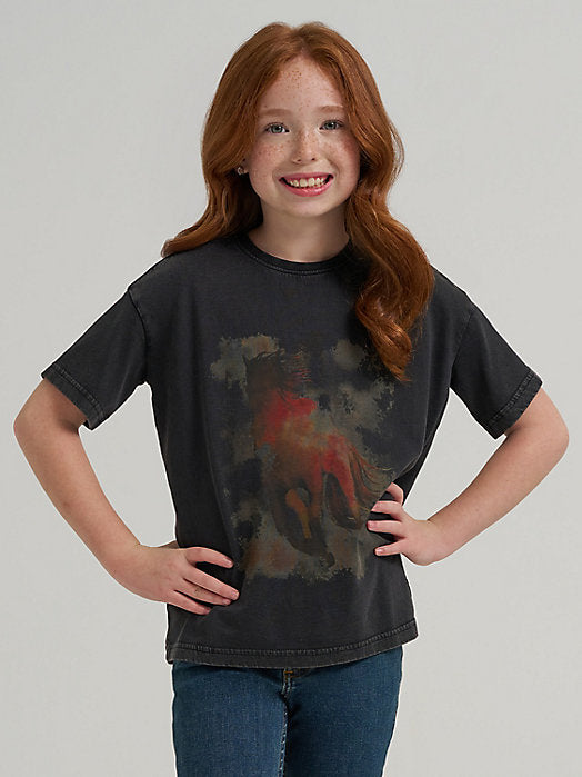 Wrangler Lainey Wilson Girl's Horses Tee