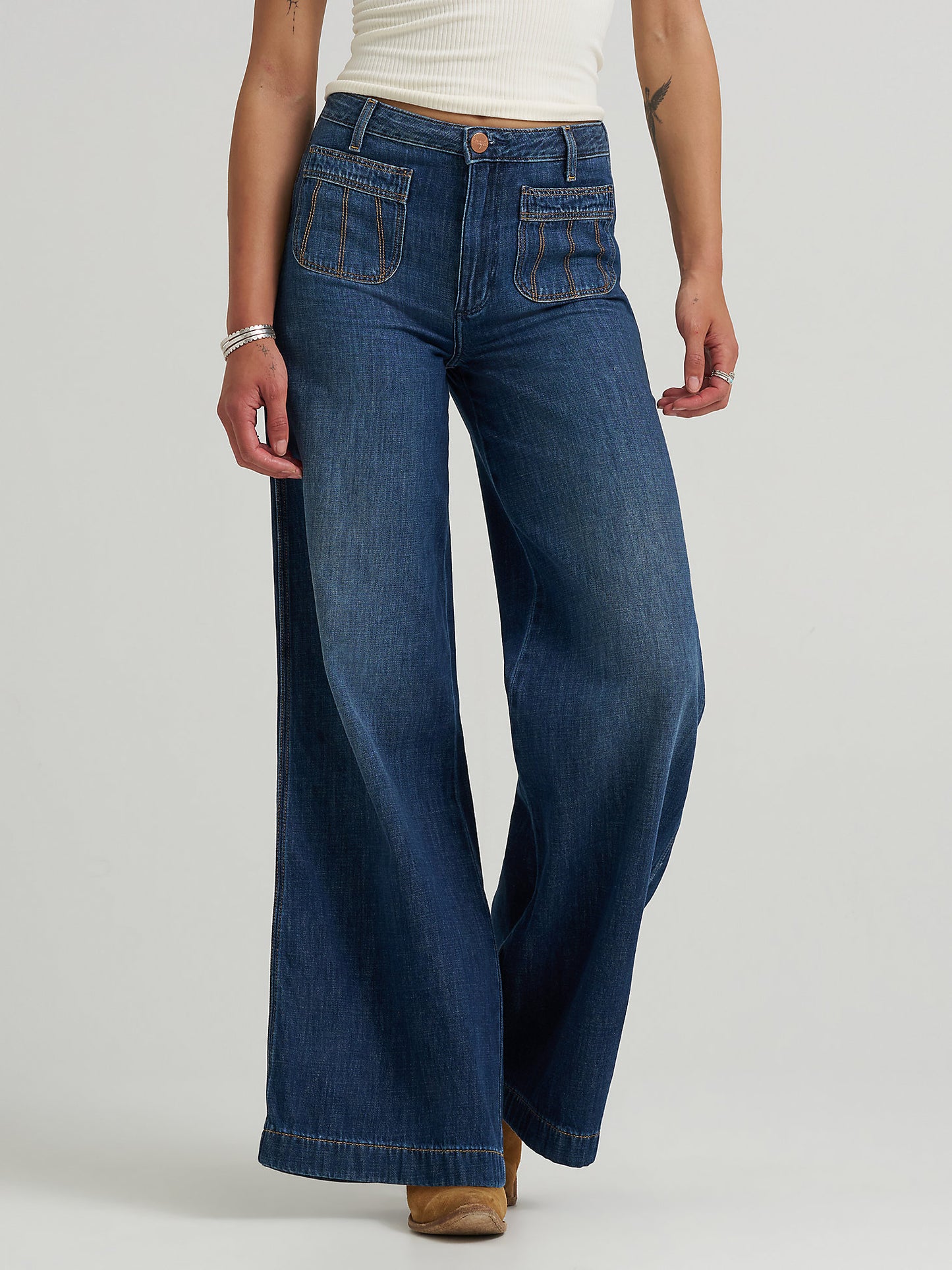 Wrangler Punchy Sunrise Wide Leg