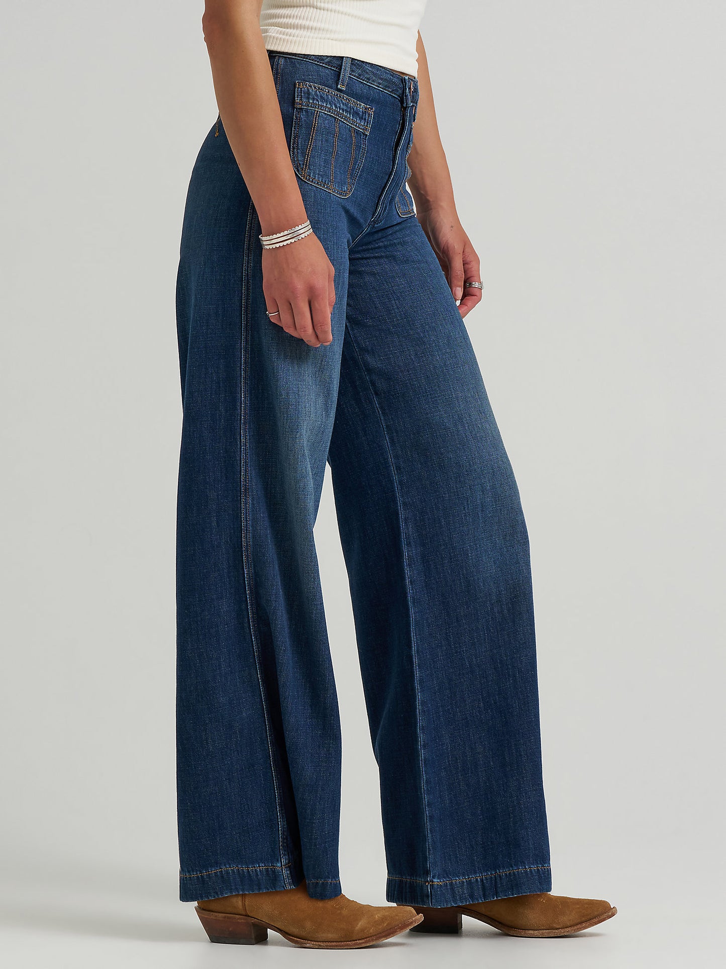 Wrangler Punchy Sunrise Wide Leg
