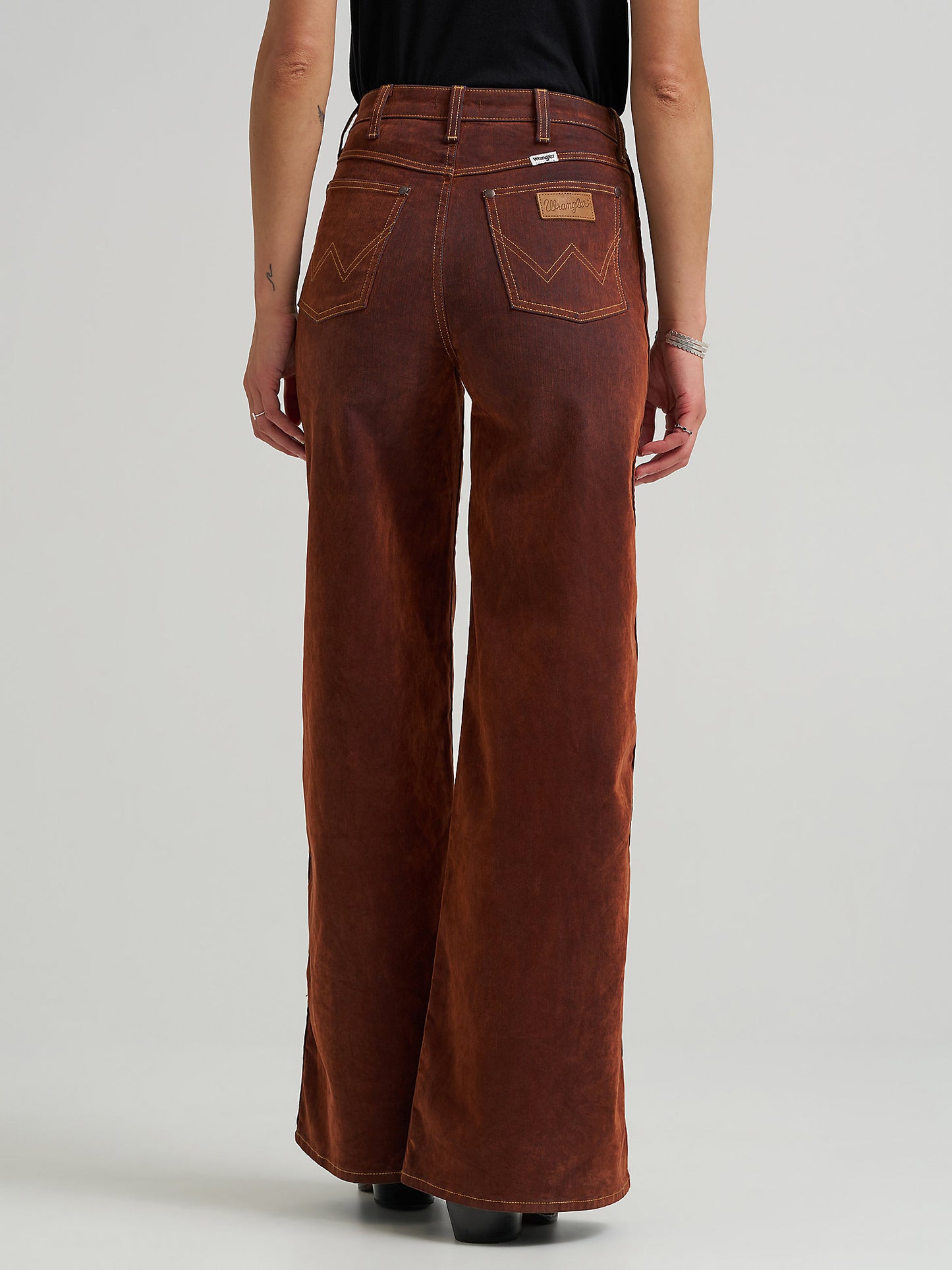 Wrangler Punchy Cinnamon Wide Leg