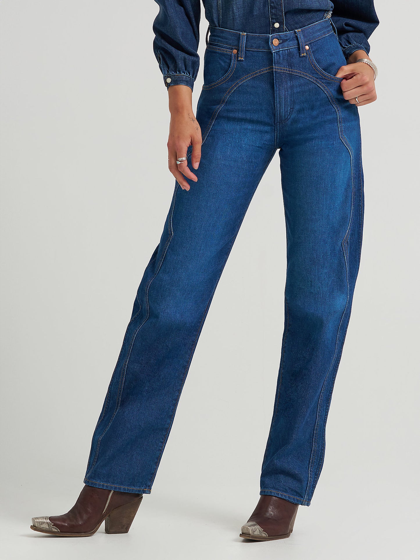 Wrangler Rustlers Women's Barrel Jeans