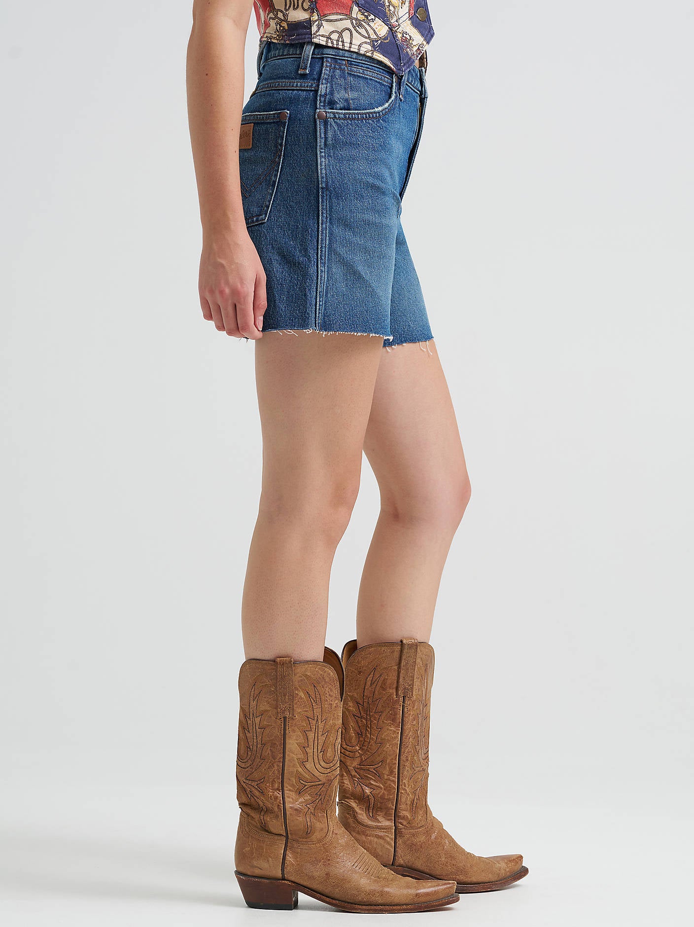 Wrangler Cowboy Bermuda Stonewash Women's Shorts