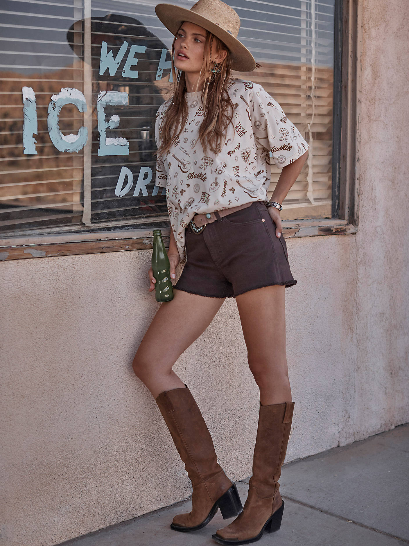 Wrangler Cowboy Cocoa Shorts