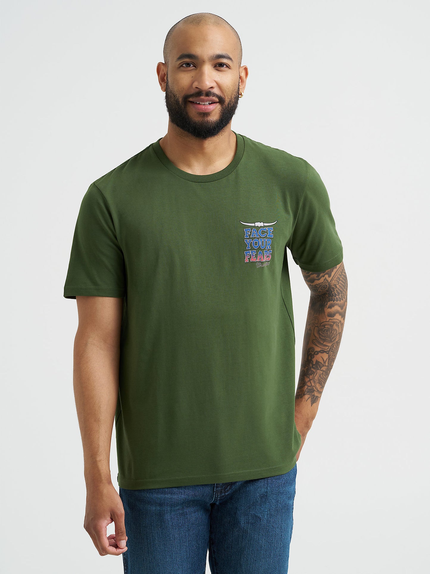 Wrangler Face Your Fears Men's Tee