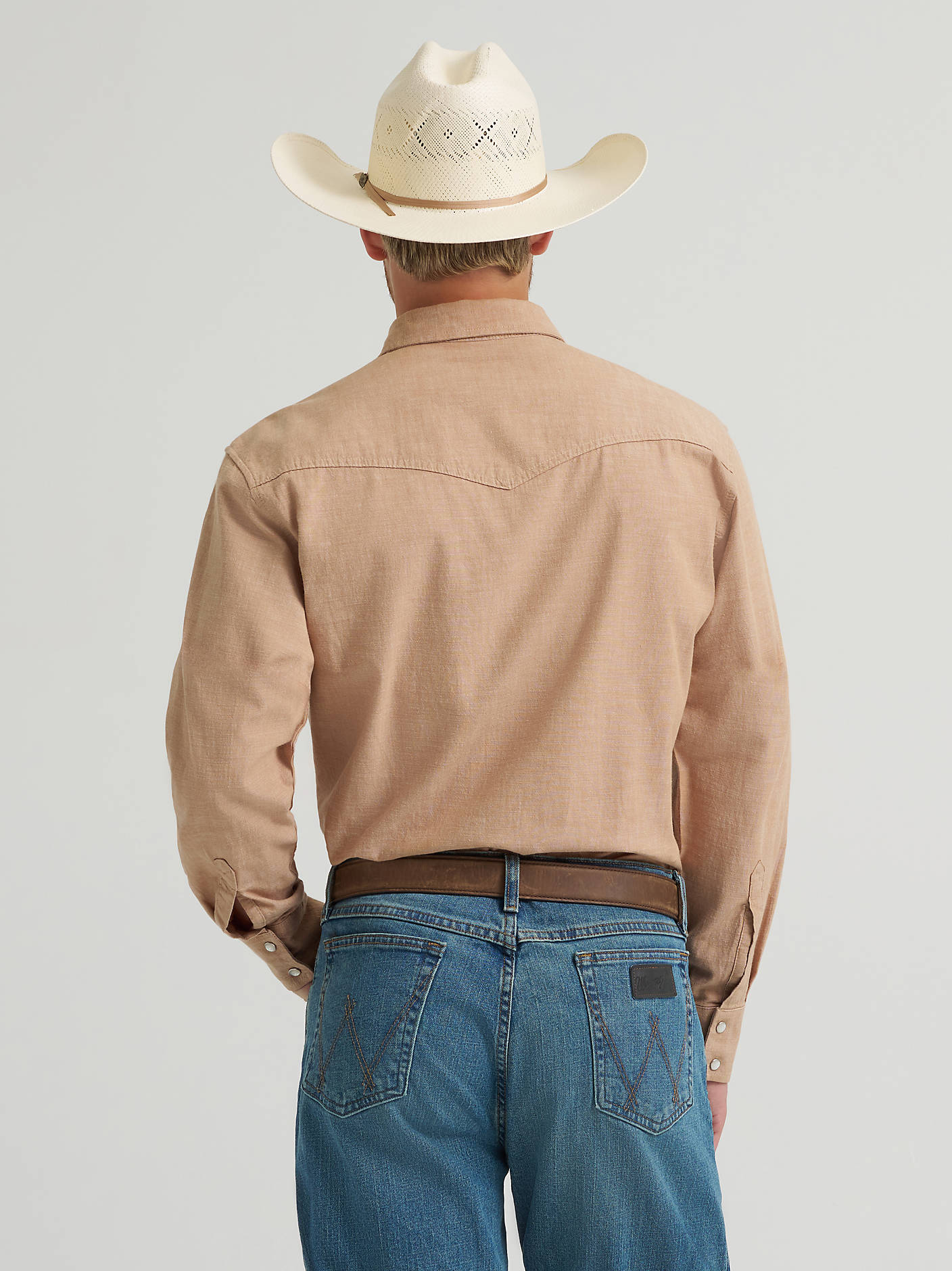 Wrangler Cody Johnson Snap Up Tan