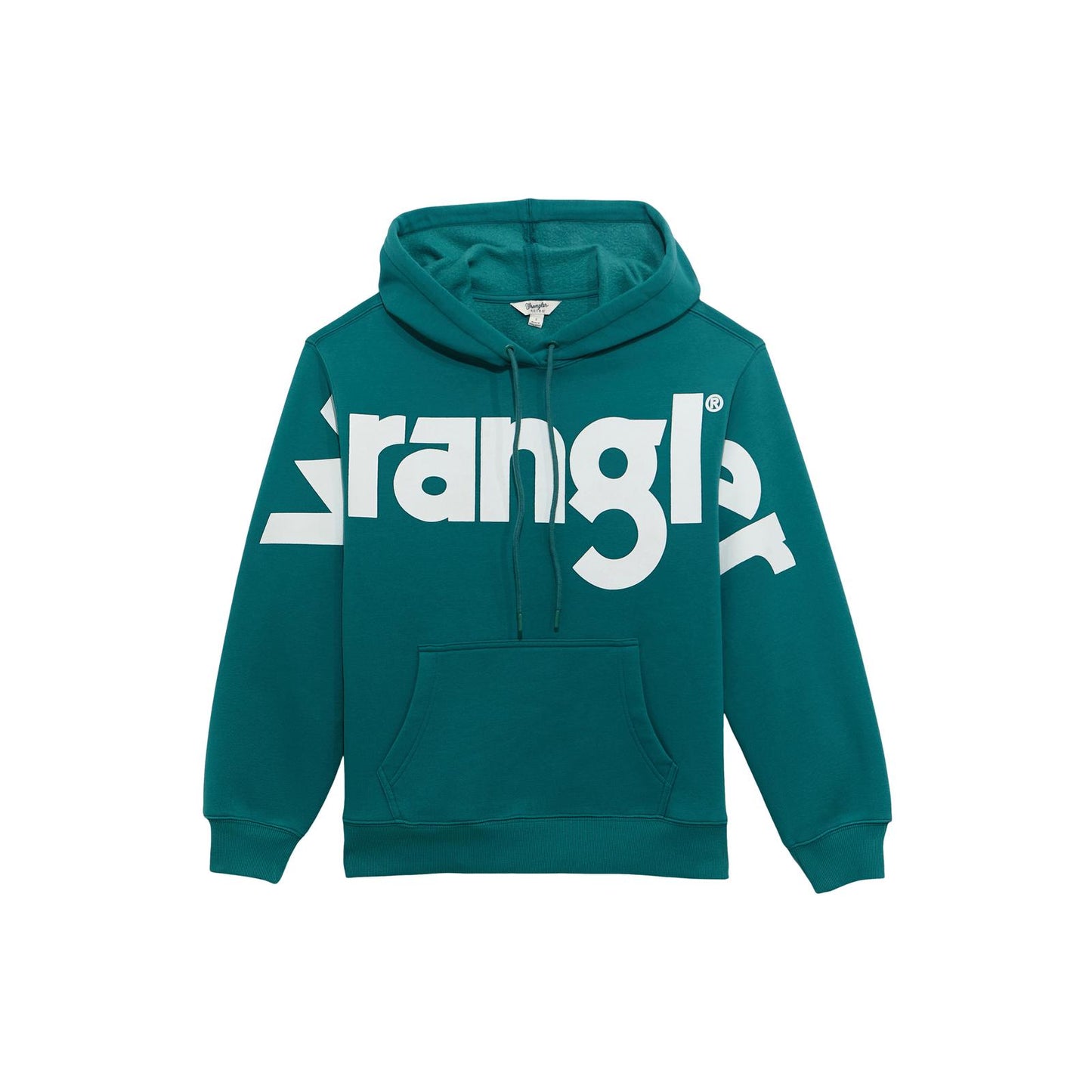 Wrangler Classic Logo Dark Teal Hoodie