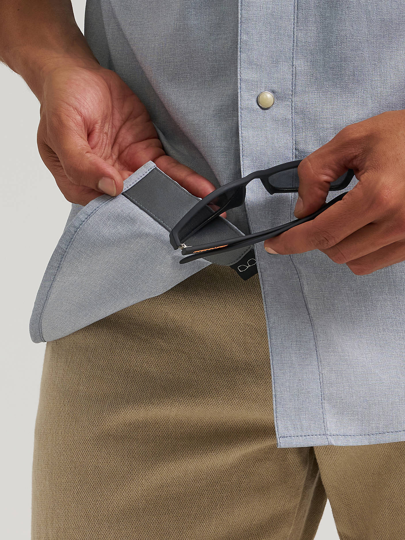 Wrangler Utility Snap Up Sea