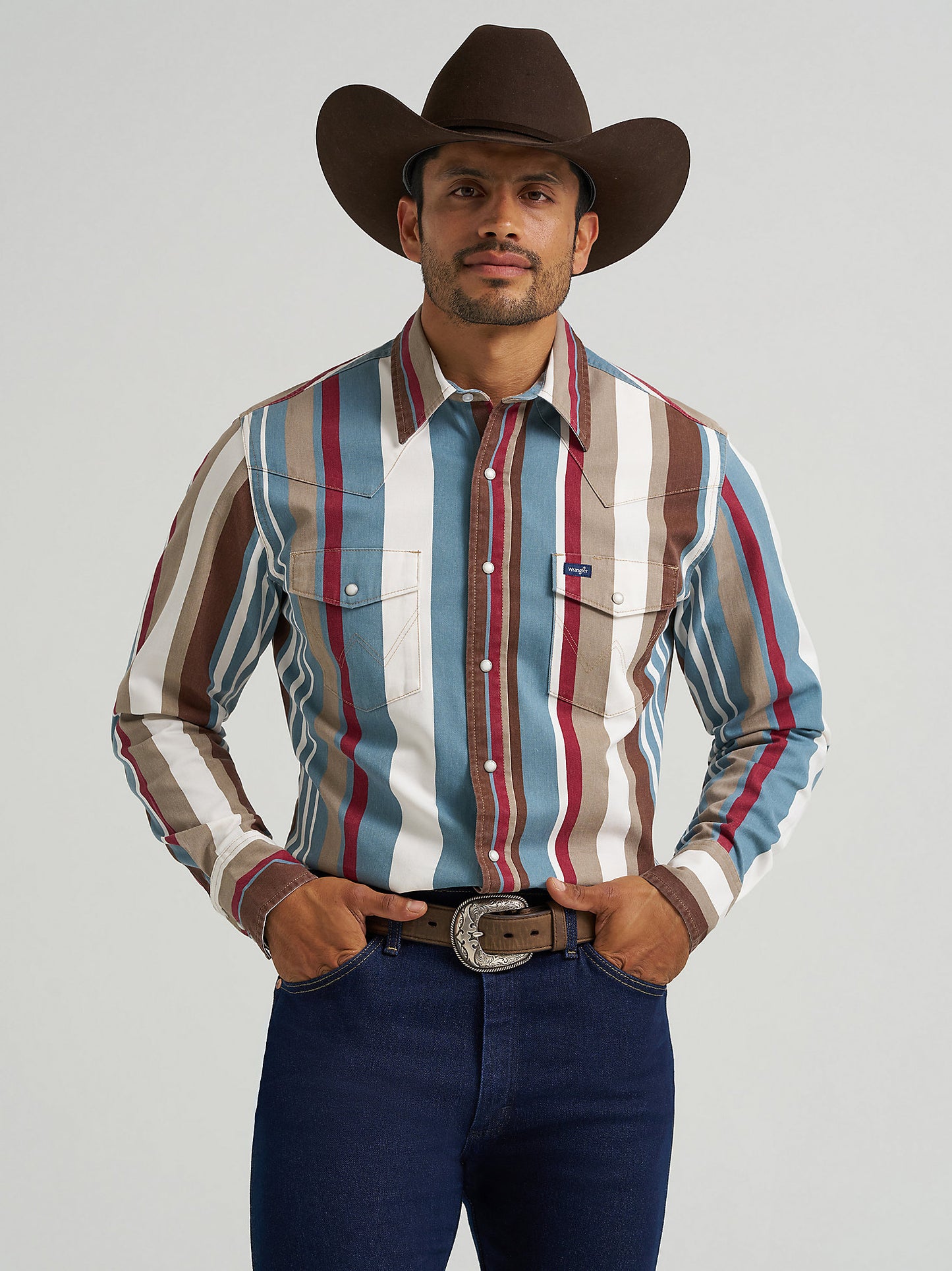 Wrangler Brushpopper Rio Grande Snap Up
