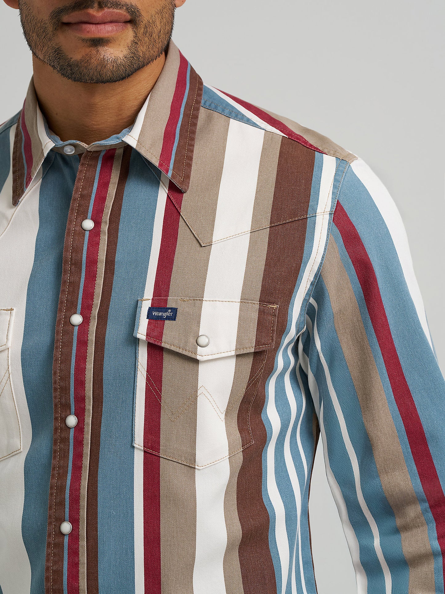 Wrangler Brushpopper Rio Grande Snap Up