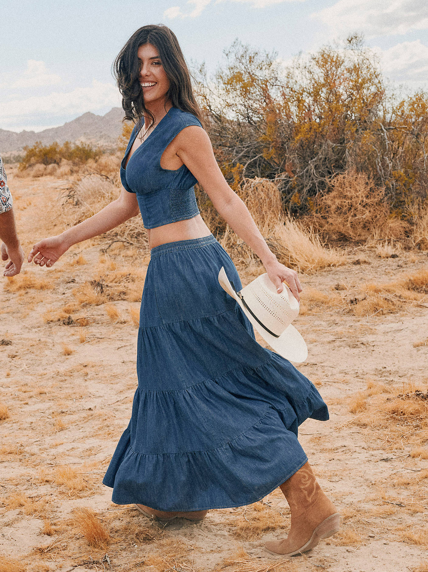Wrangler Prairie Vintage Maxi Skirt