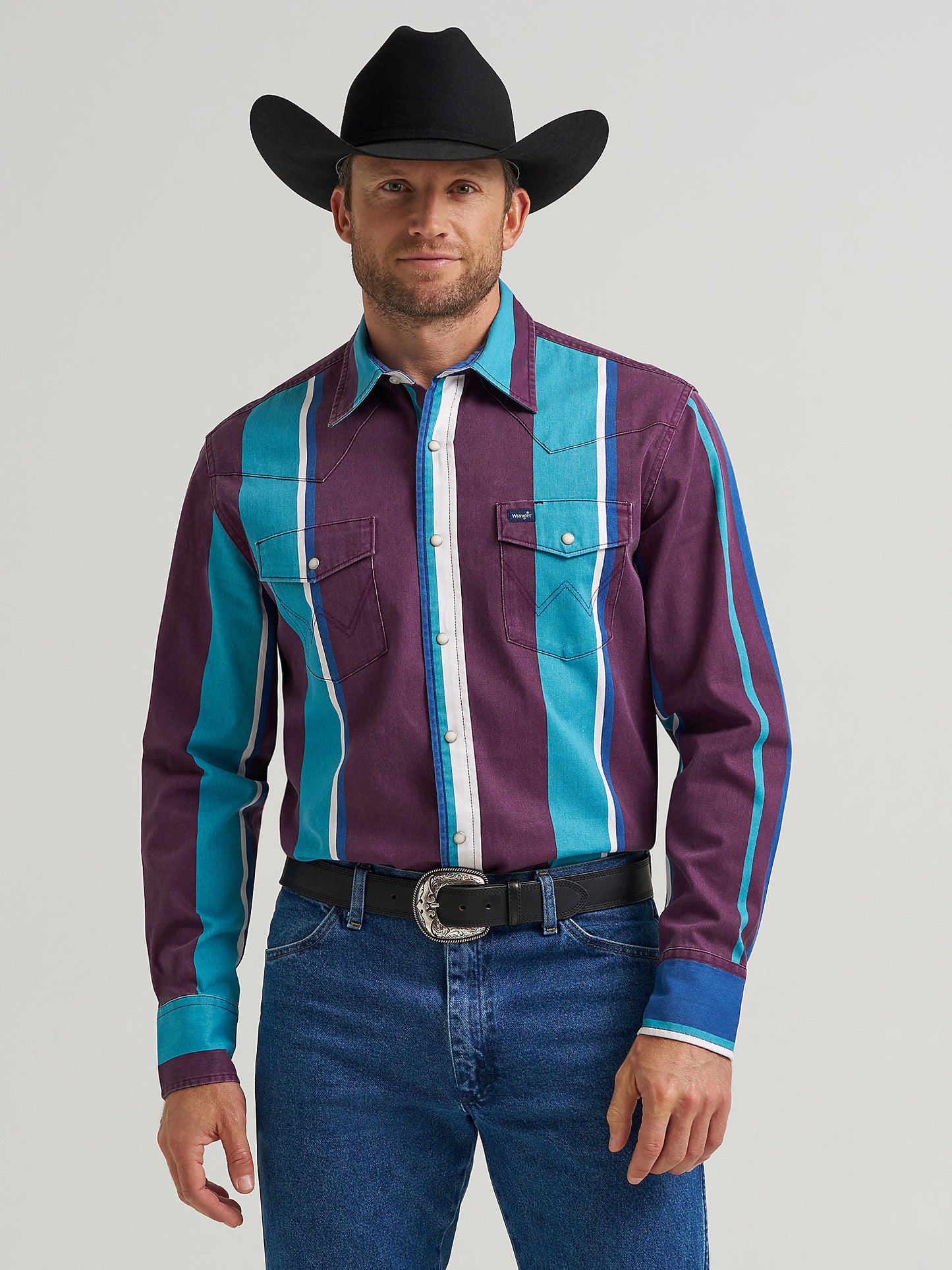 Wrangler Brushpopper Amethyst Snap Up