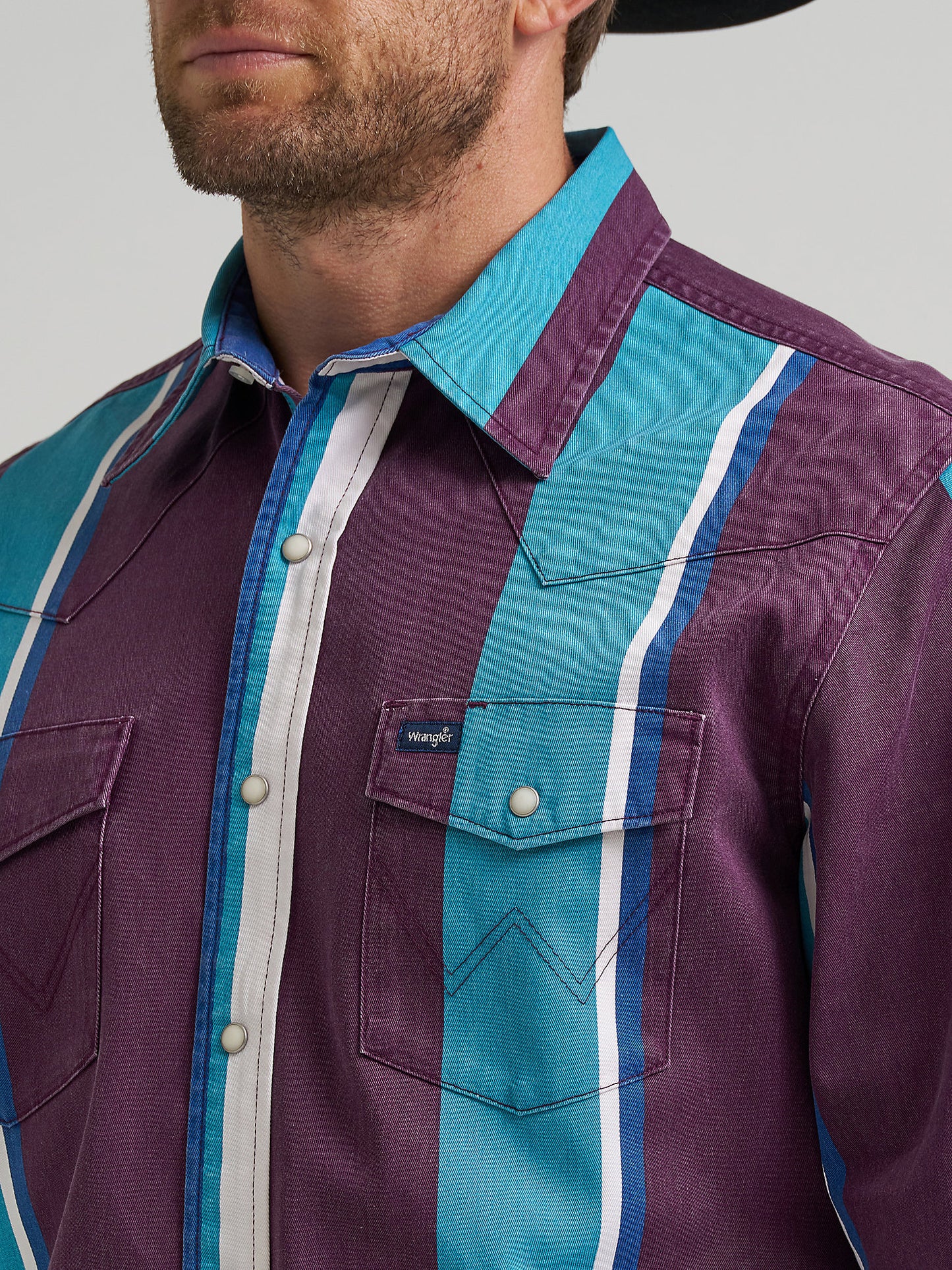 Wrangler Brushpopper Amethyst Snap Up