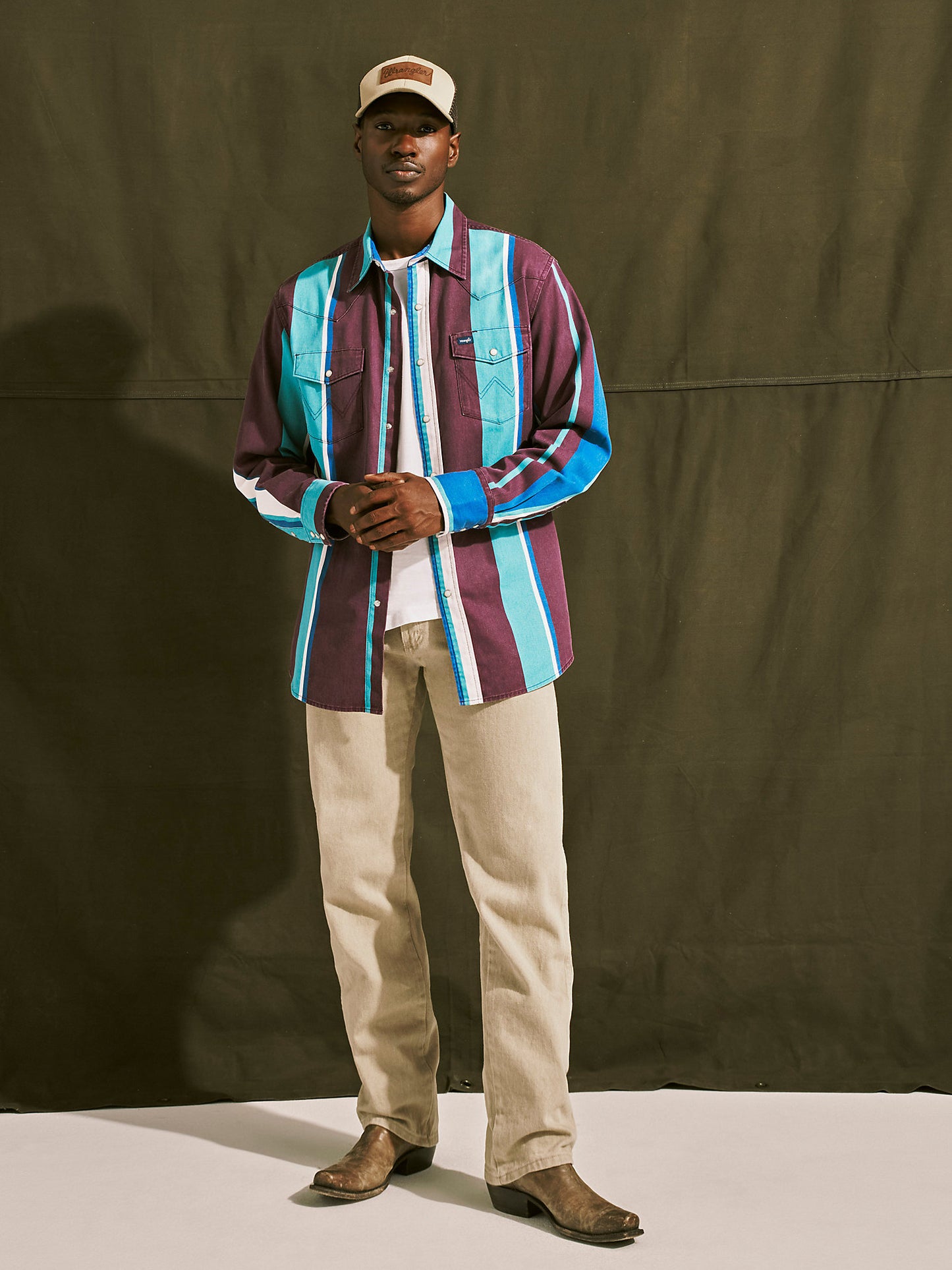 Wrangler Brushpopper Amethyst Snap Up