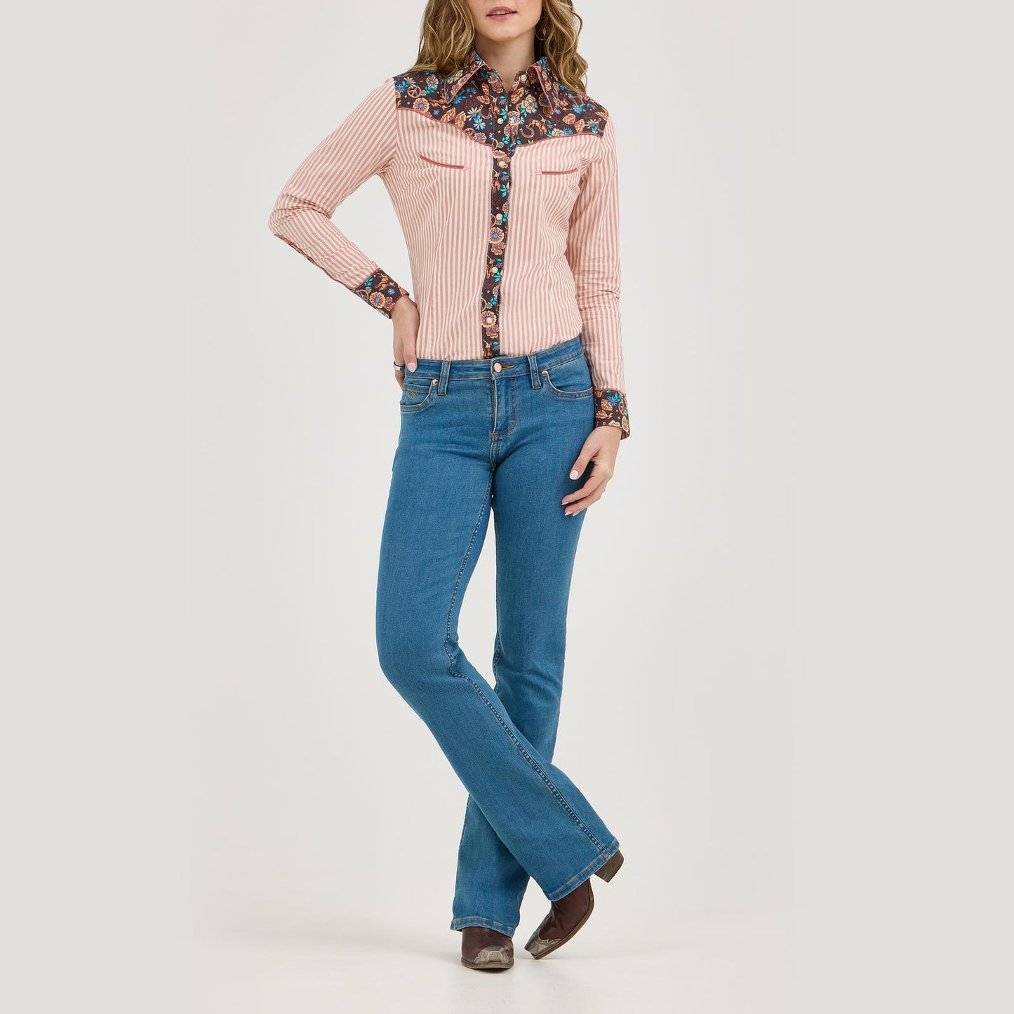 Wrangler Lainey Pastel Pocket Bootcut