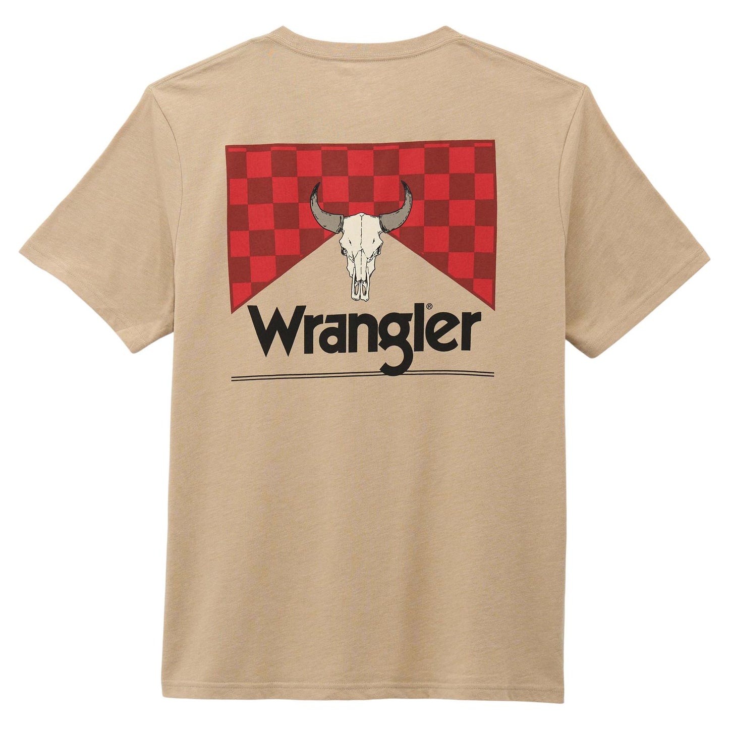 Wrangler Checker Banner T-Shirt