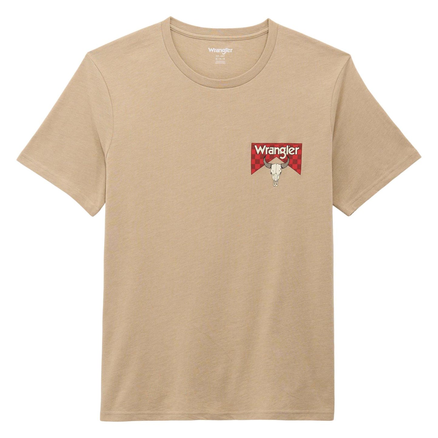 Wrangler Checker Banner T-Shirt