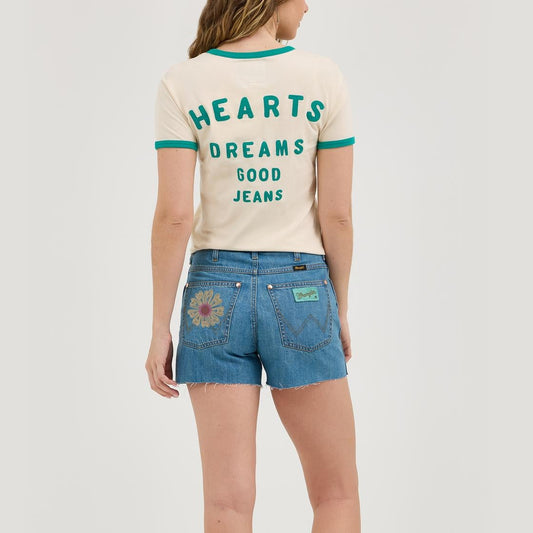 Wrangler Lainey Cowboy Short Embroidered