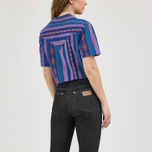 Wrangler Lainey Cropped Snap Up