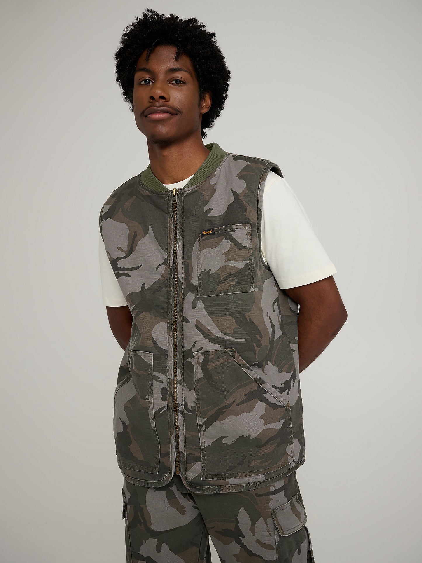 Stranger Thinks Mike/Lucas Camo Vest
