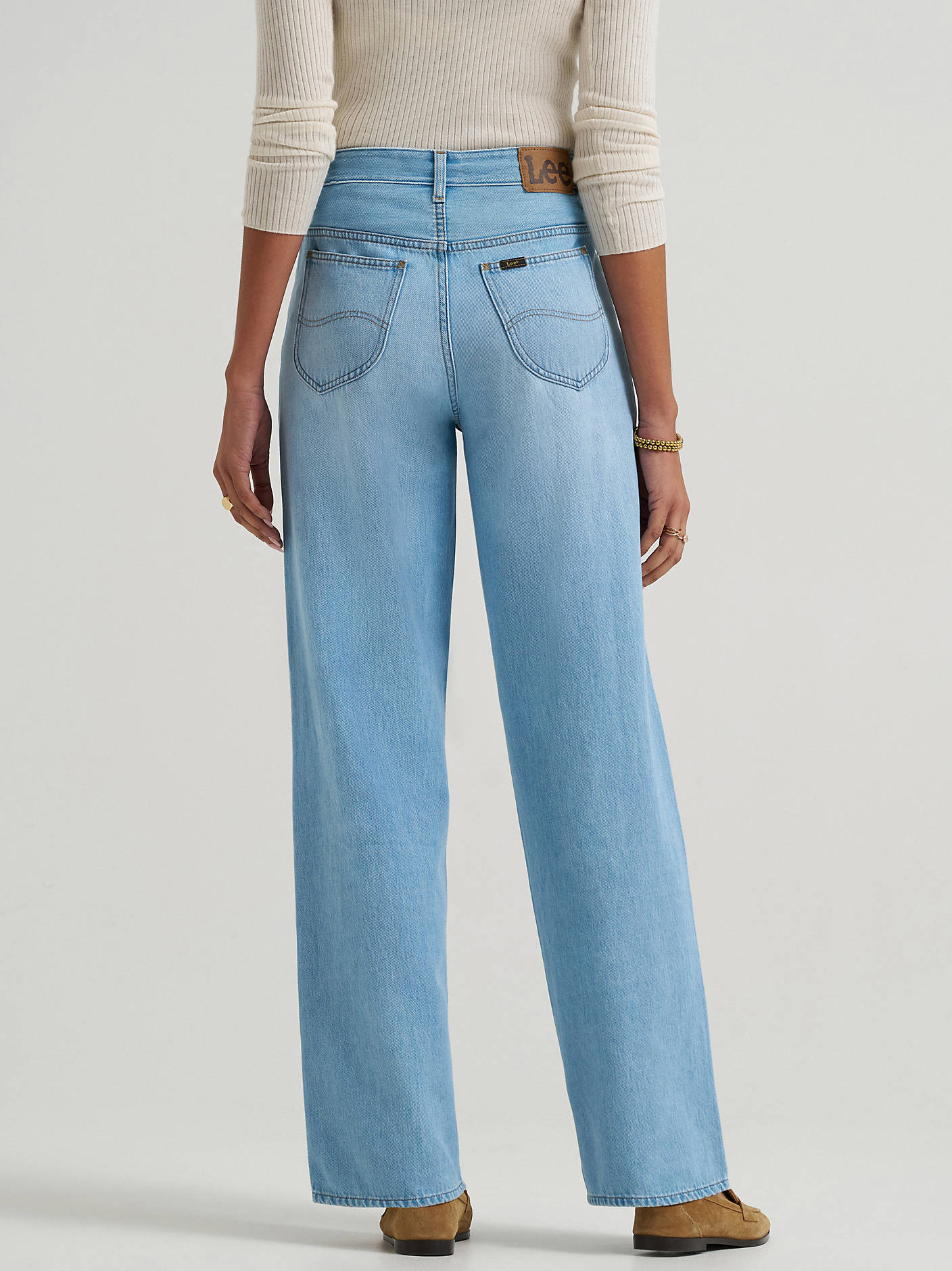 Lee Drawstring Wide Leg