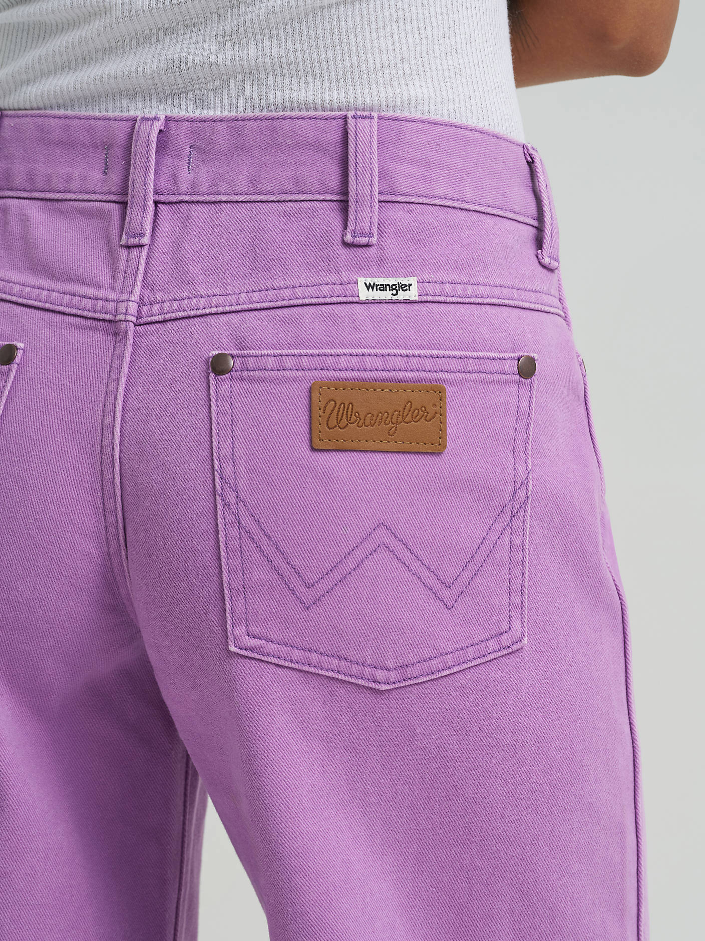 Wrangler Penelope Purple Wide Leg