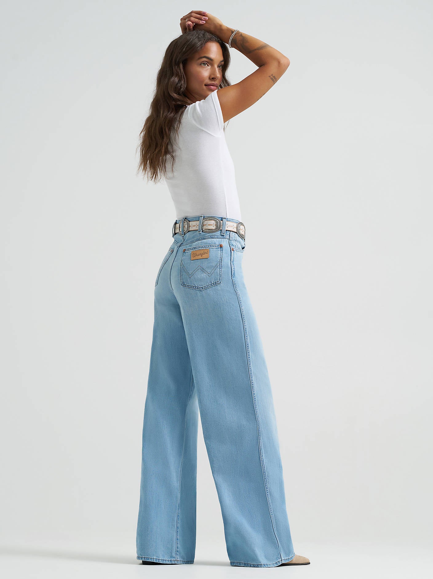 Wrangler Punchy Light Wide Leg