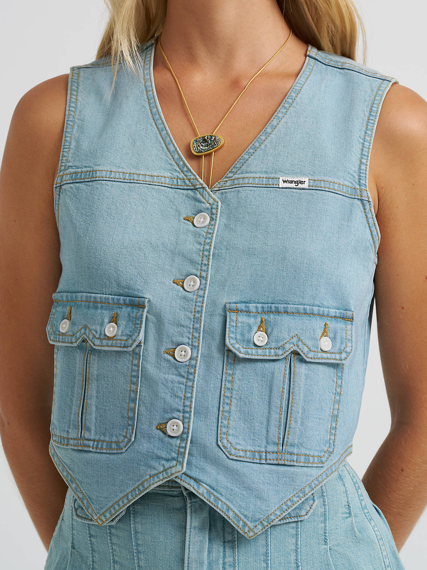 Wrangler 80s Denim Vest