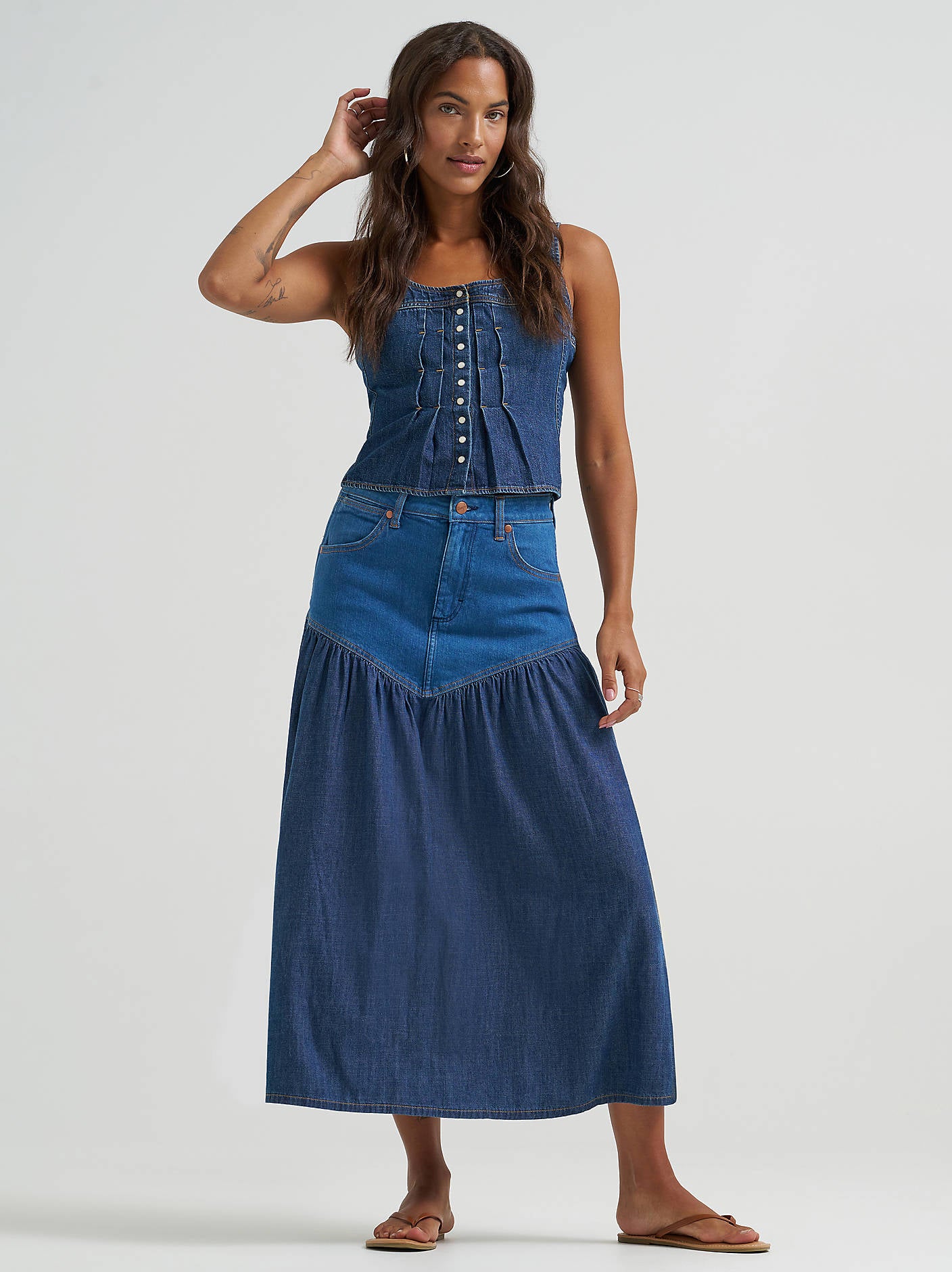 Wrangler 80s Maxi Skirt
